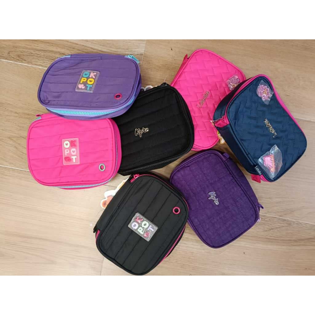 Estojo escolar KAIPITAN e LAKUKA Box  com 36 Elásticos Capacidade para Pens Lápis Canetas