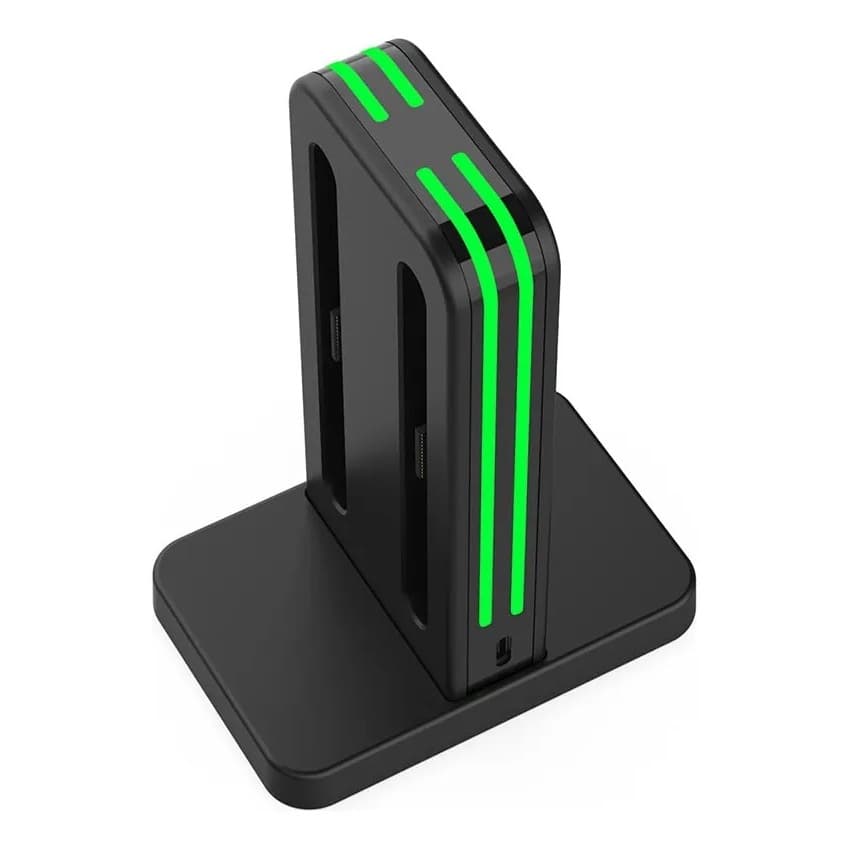 Base Carregadora Joy-con Nintendo Switch / Oled Dock Led Dup