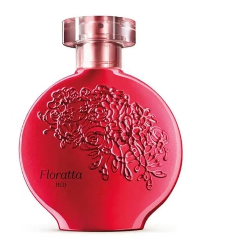 Red Floral Frutal