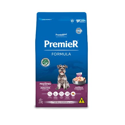 Ração Premier Formula Cães Adultos Porte Pequeno Sabor Frango ou Carne  a Granel o Kg