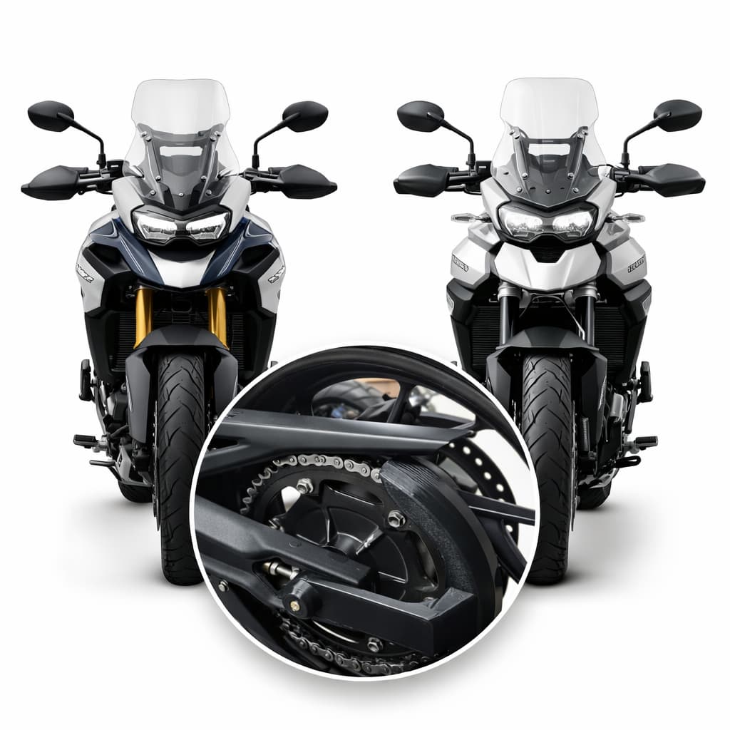 Protetor De Coroa/corrente Triumph Tiger 900
