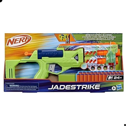Lançador Nerf Jade Strike com 24 Dardos - Hasbro