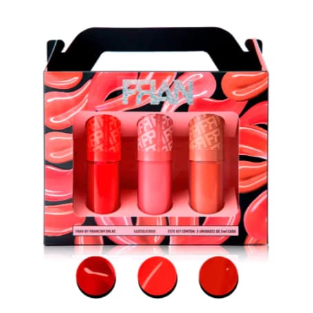 HihlightYng Lip Gloss Set Francin,i Eh,Lke 15 grams