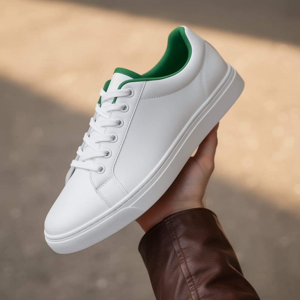 Sapatênis Masculino Casual Minimalista Liso Estilo Old Money Texturizado Solado Baixo - Promoção