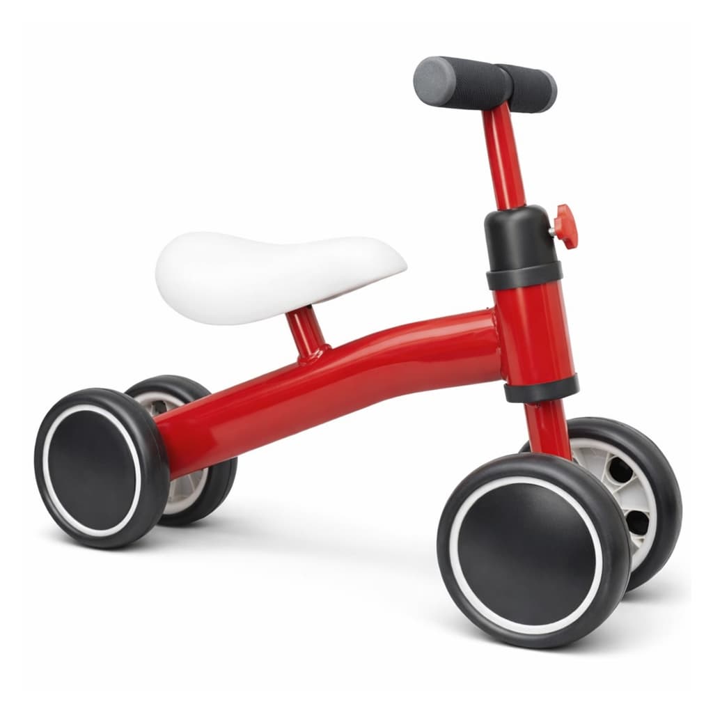 Bicicleta de Equilíbrio Infantil 4 Rodas Bike Leve Sem Pedal JustGoFit