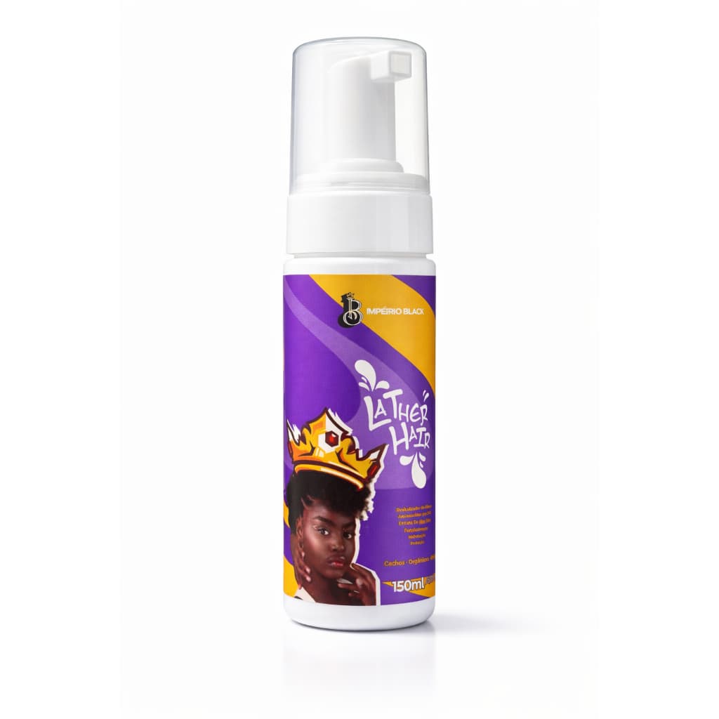 Espuma Modeladora Para Tranças E Cachos Lather Hair 150ml