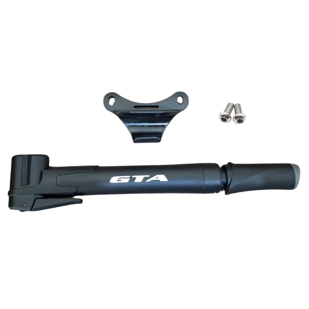 Mini Bomba de ar portátil para Bicicleta Bike com Suporte 80psi com válvula dupla Preste/schrader