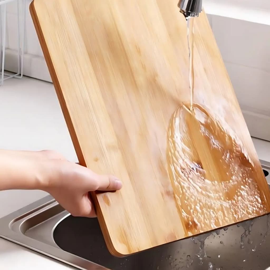 Tábua de Corte Gourmet 38x28cm Retangular com Canaleta