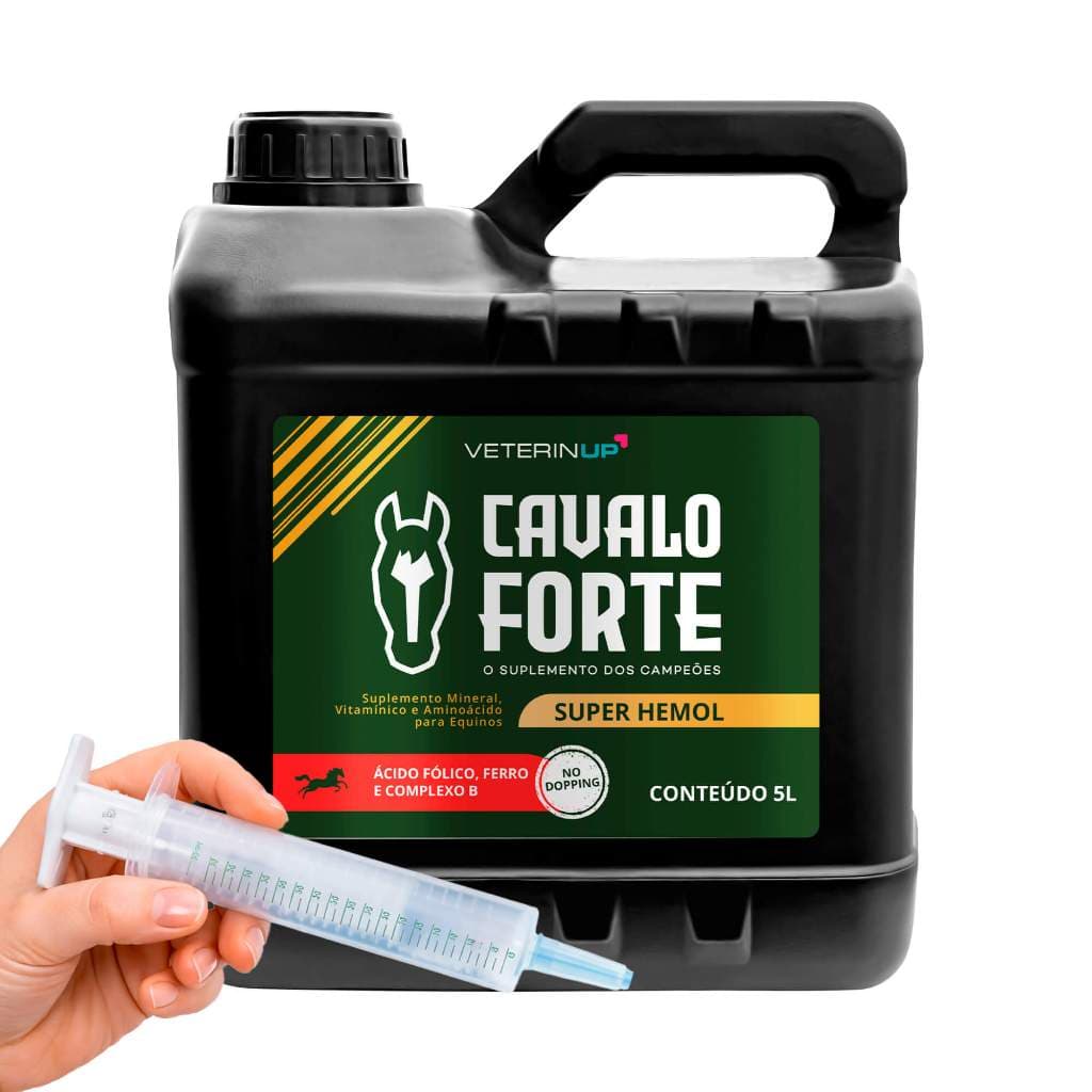 Cavalo Forte Super Hemol 5l Ferro Cobre Liquido