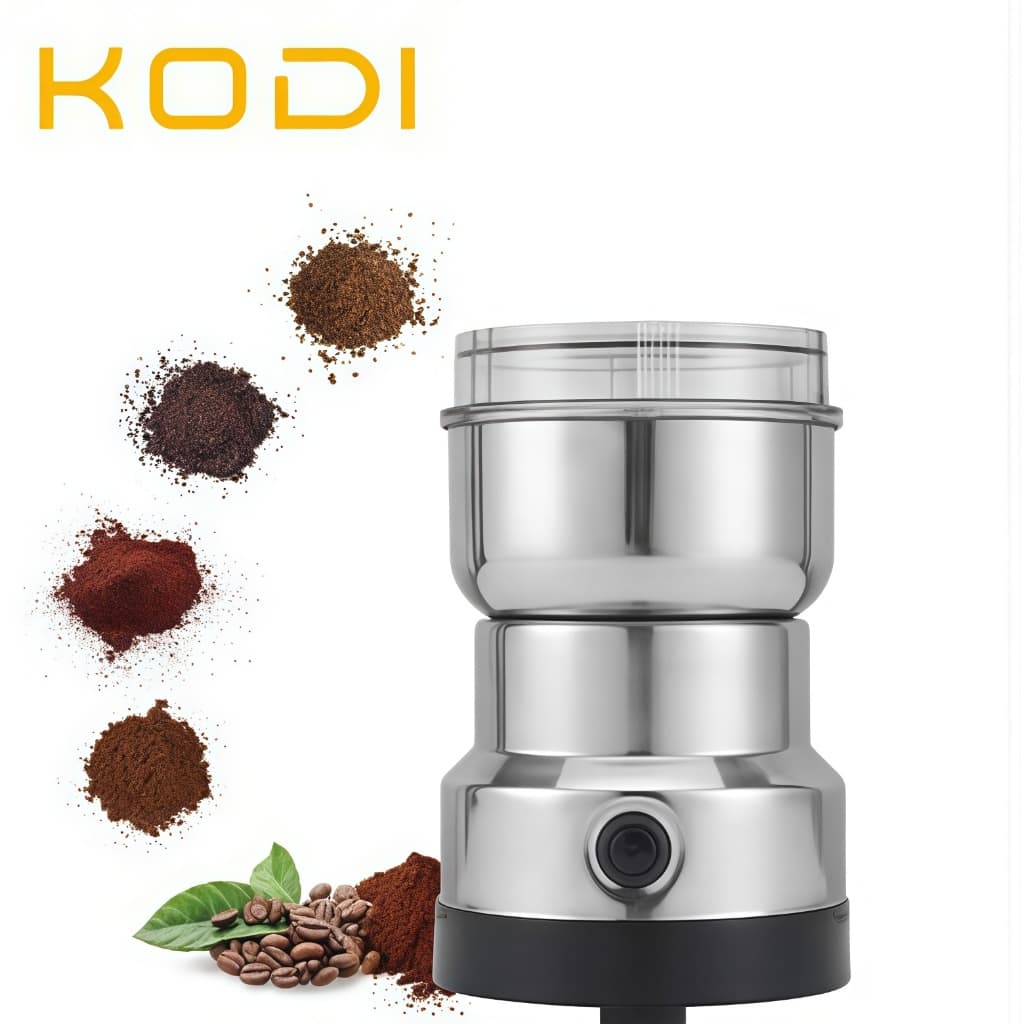 Moedor Triturador de Grãos Elétrico Inoxidável Processador de Café Ultra Rápido 220v -F5
