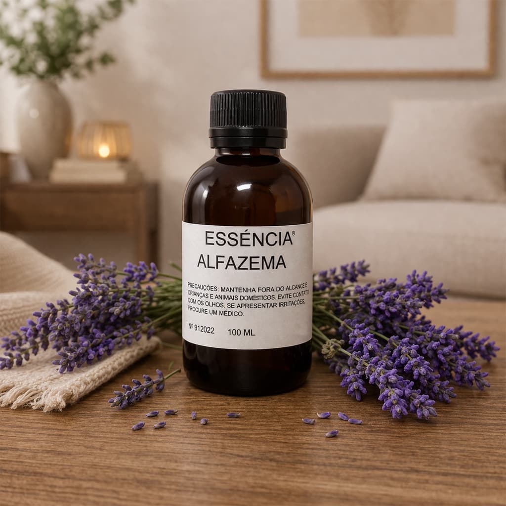 Essência Alfazema Hidrossolúvel 100ml Para Aromatizador e Home Spray