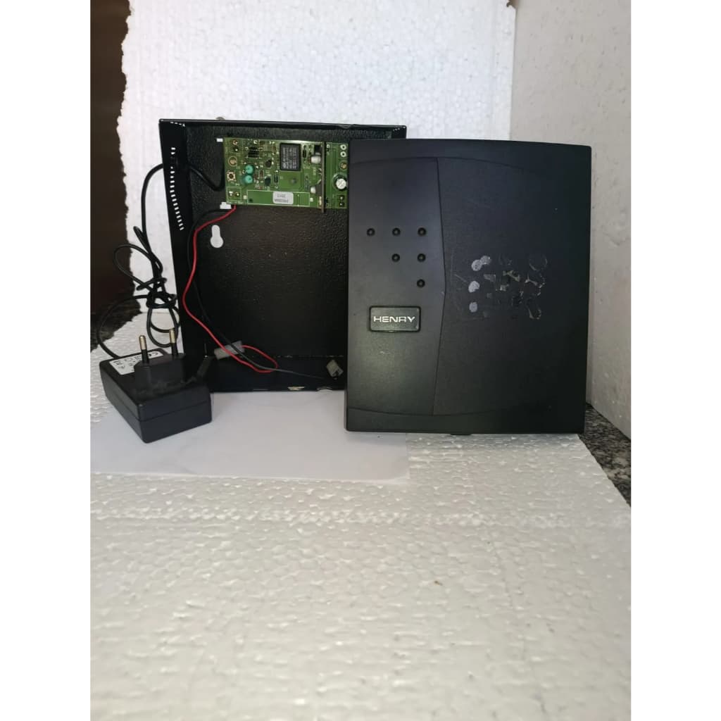 Placa Nobreak Com Fonte Relógio De Ponto Henry Prisma Super Fácil