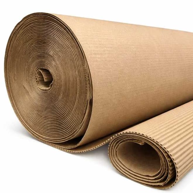 Bobina de Papelão Ondulado 90 cm x 10 metros Proteção em Reforma e Embalagem de Produto