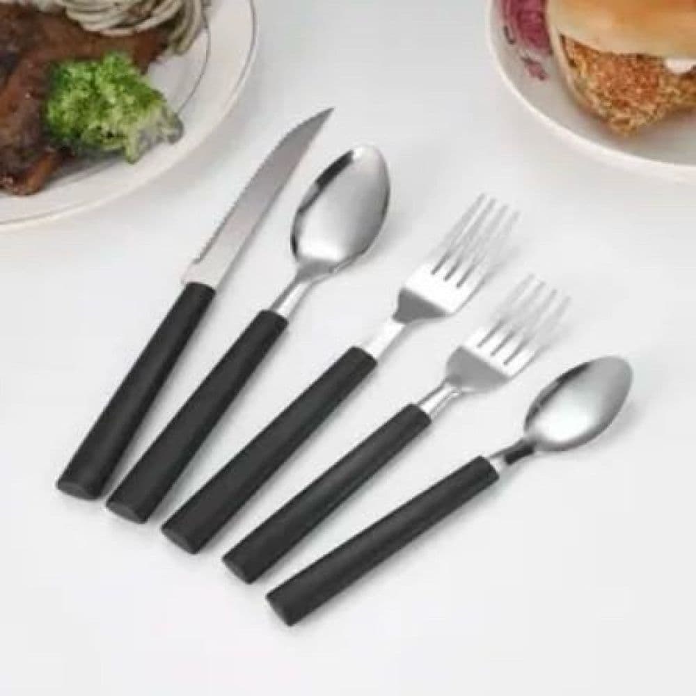 Faqueiro Inox Cabo Plástico 20 Peças Veneza Brinox