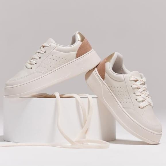 Tênis Casual Feminino Moderno Elegante Estiloso Leve Macio Confortável Acessível Dia A Dia