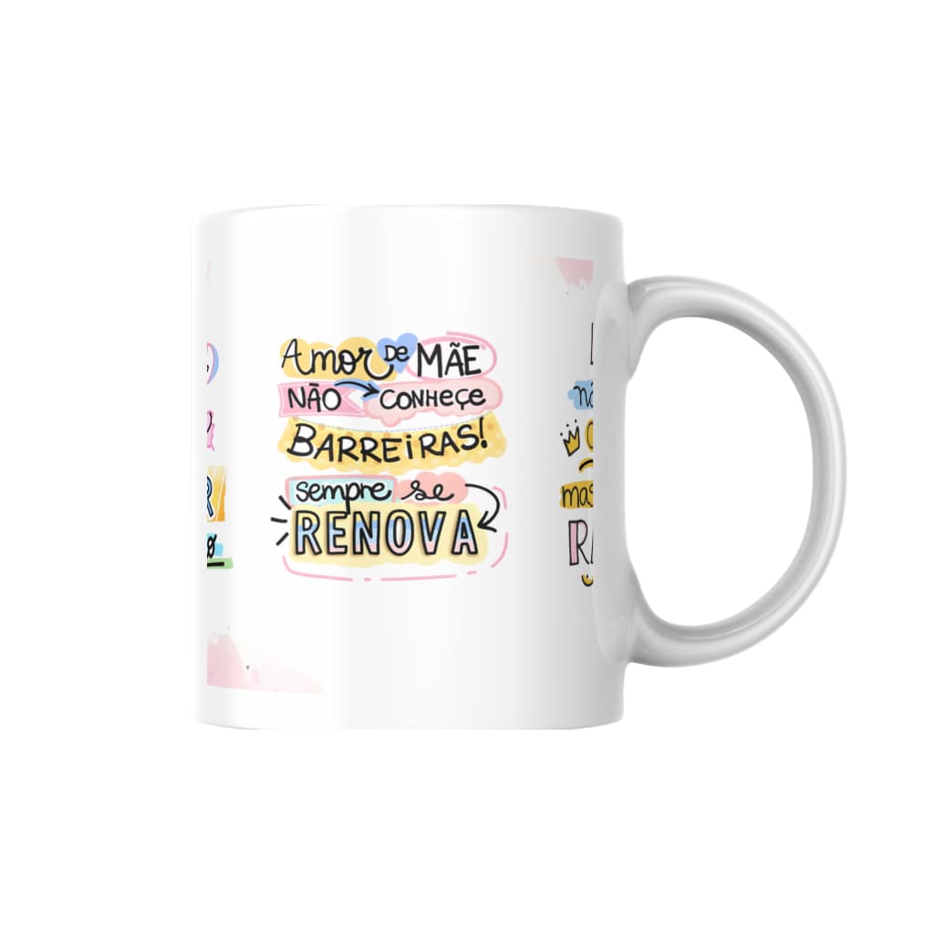 Caneca Dia das Mães personalizada xicara presente maio mães