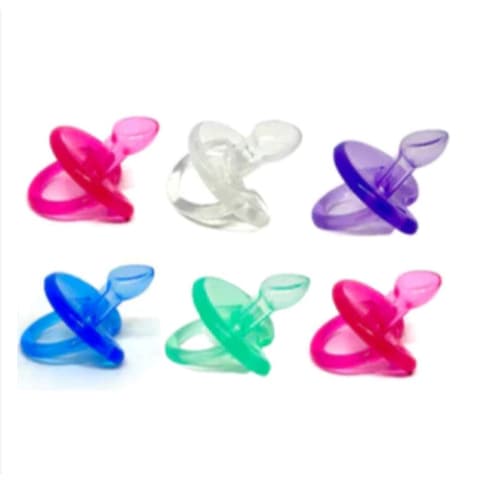 Kit Com 3 Chupetas de Silicone Pepeta Orto Fase 2 Menina