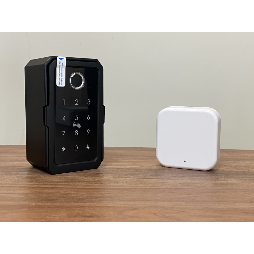Cofre De Chaves Inteligente Com App Senha Remota + Gateway WiFi Tuya