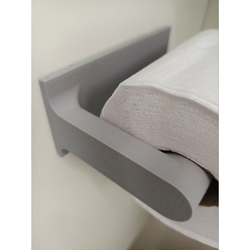 Porta Papel Higiênico Sem Furo Suporte de Parede Dupla Face Banheiro Design Moderno