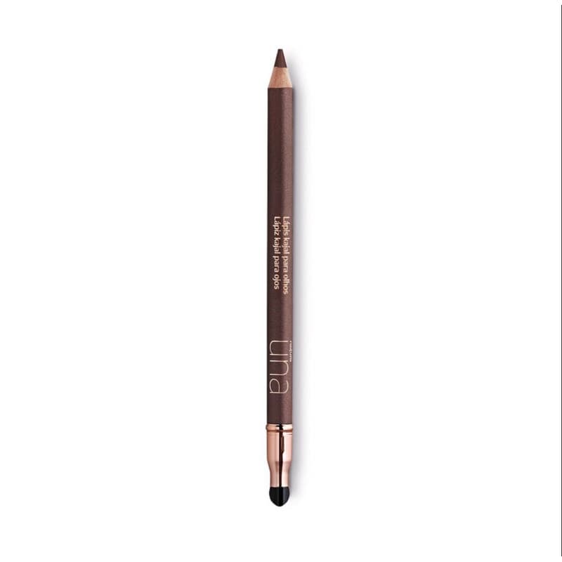 Lápis Kajal para Olhos Una Natura Preto - Ultra Pigmentado e Cremoso, 1,14g