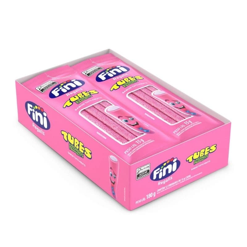 AS BALAS TUBES Tutti FRUTTI 15g