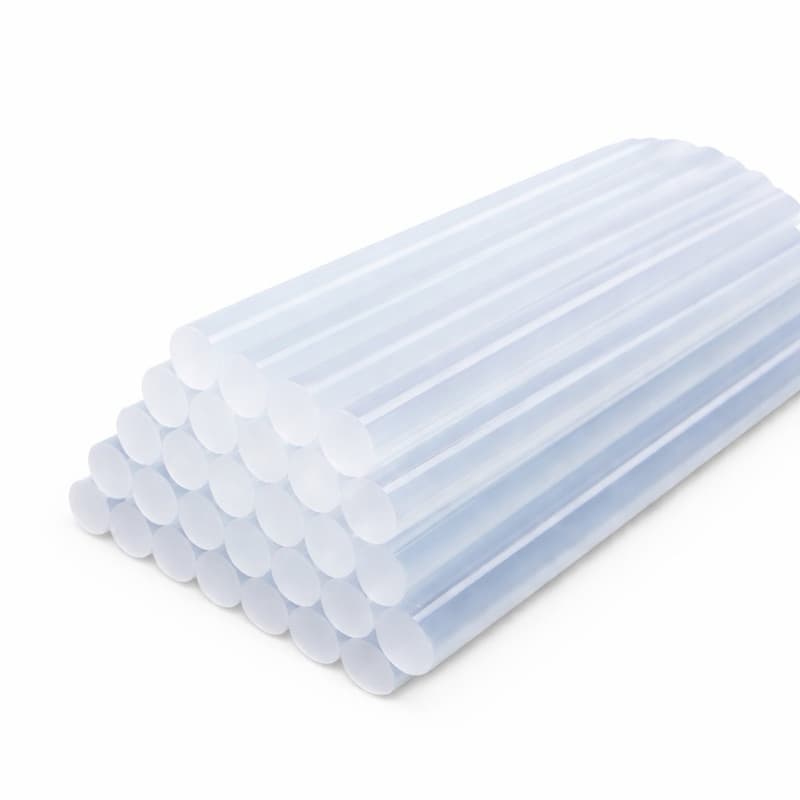 Bastão Cola Termoplástica 1kg 30cm Fino 7mm ou Grosso 11mm Artesanato Uso Geral