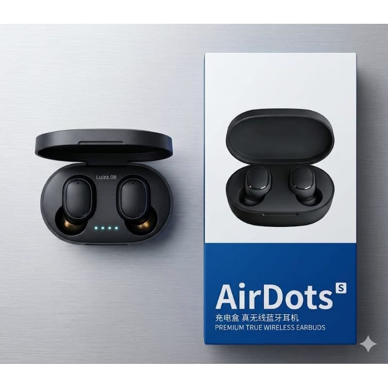 Fone de Ouvido Bluetooth TWS - Resistente à Água, Bluetooth 5.1, Controle por Toque