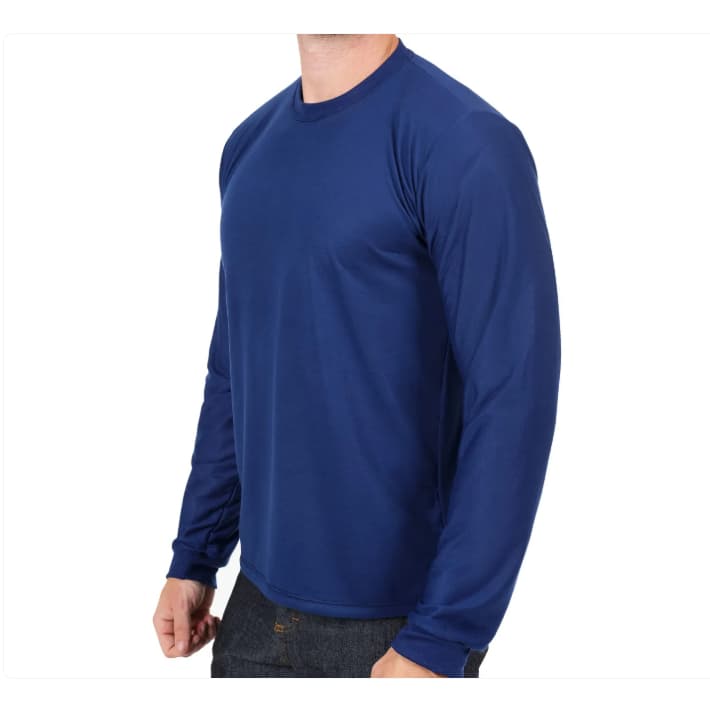 Camiseta Malha MASCULINA Manga Longa Ideal para Trabalho e Uso Diário