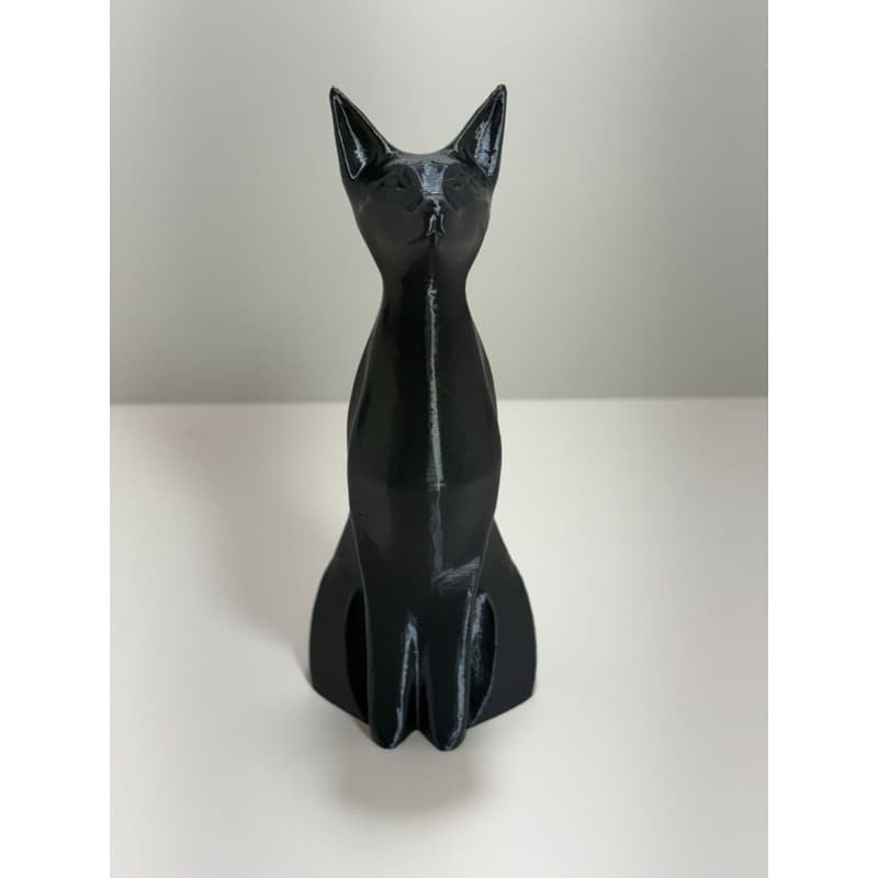 Gato decoração minimalista - Peça em 3D
