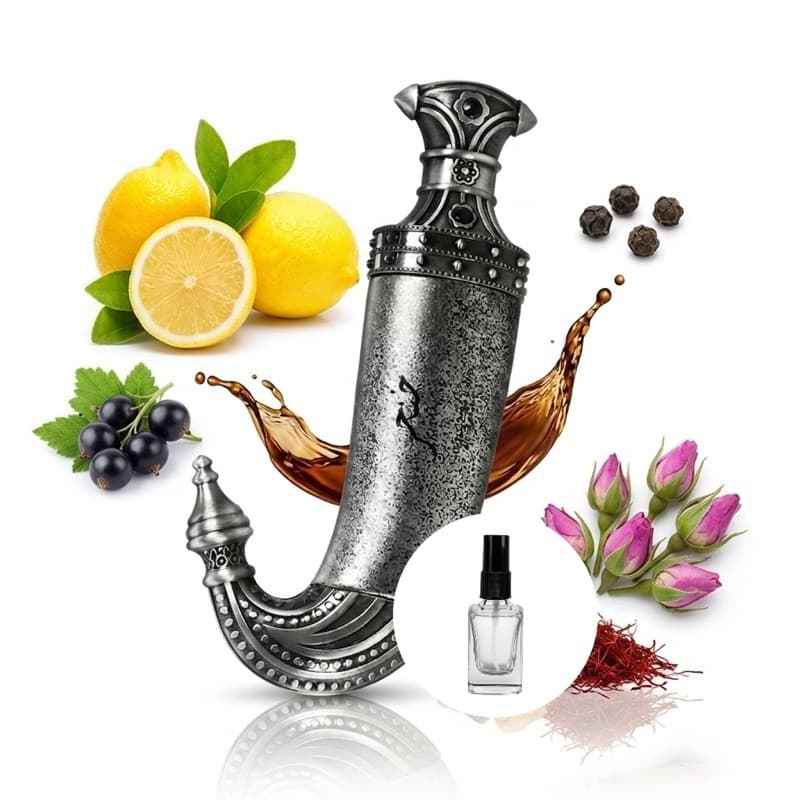 Perfume árabe masculino Khanjar Envio | Imediato