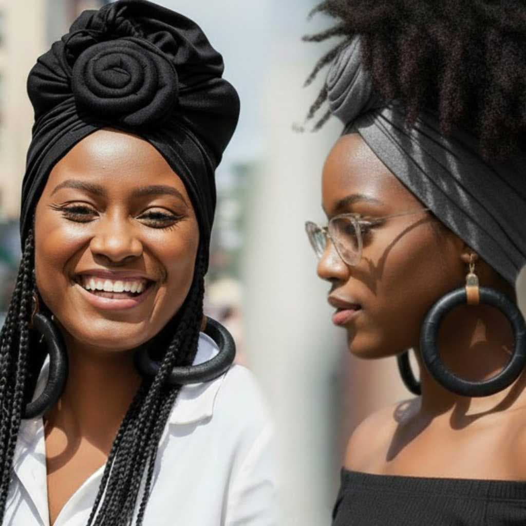 turbante flor Touca  2 em1 chegará rápido promoção