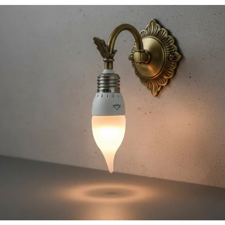 Lâmpada Vela Decorativa CAL37 2W 5000K E27 220V
