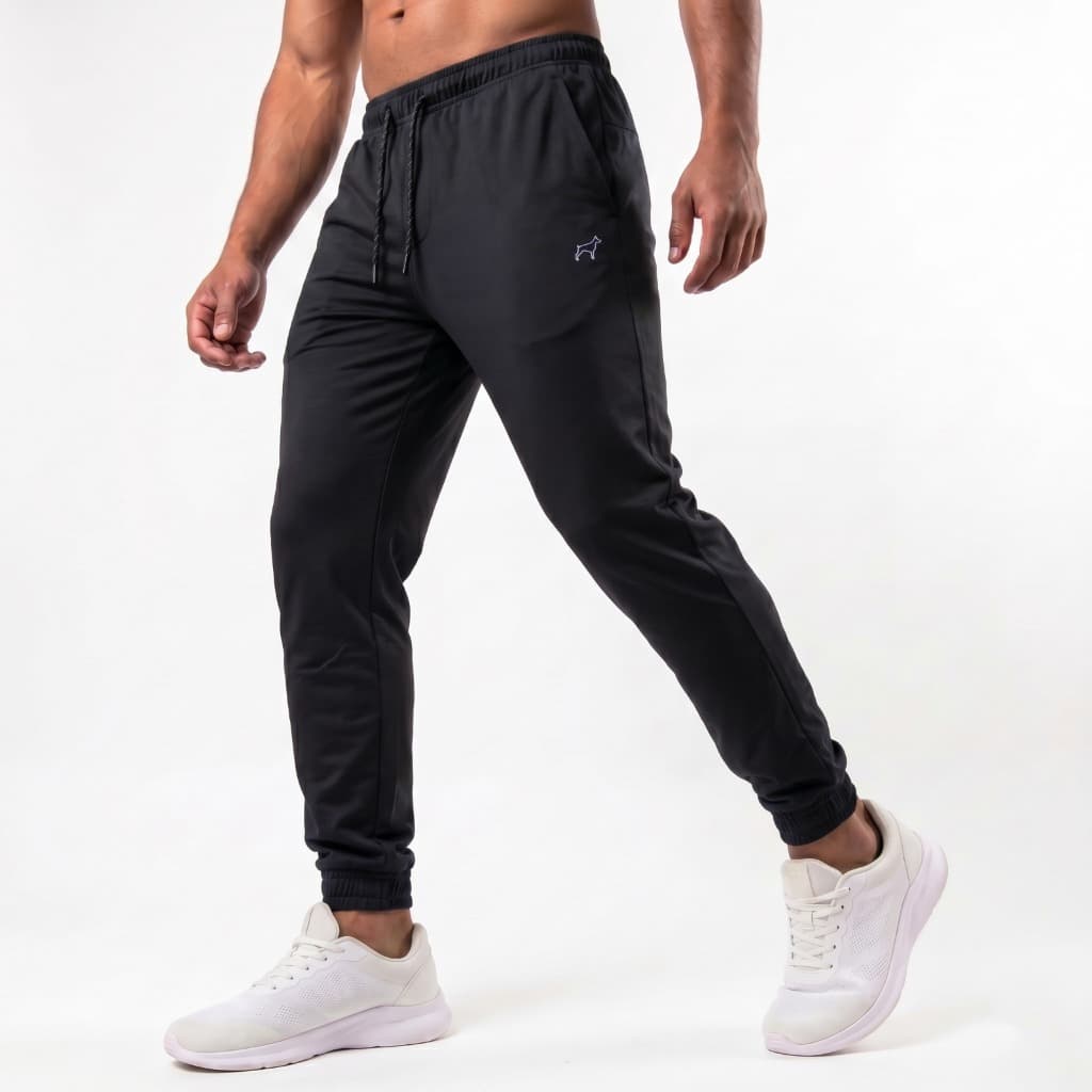 Calça Jogger Masculina Tactel Com Elastano Academia Treino Comfort Premium Parvori