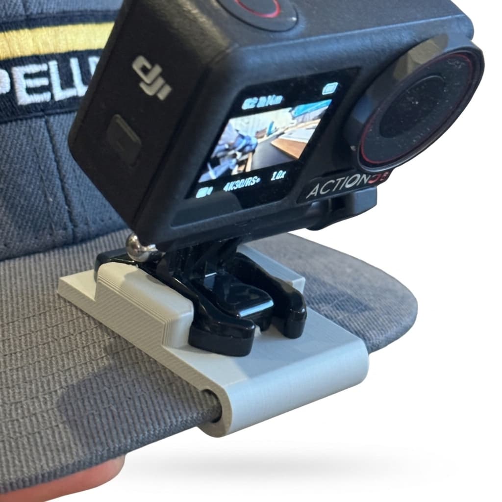 Suporte de Cabeça para GoPro e DJI Action Osmo | Fixação Estável para Gravação POV