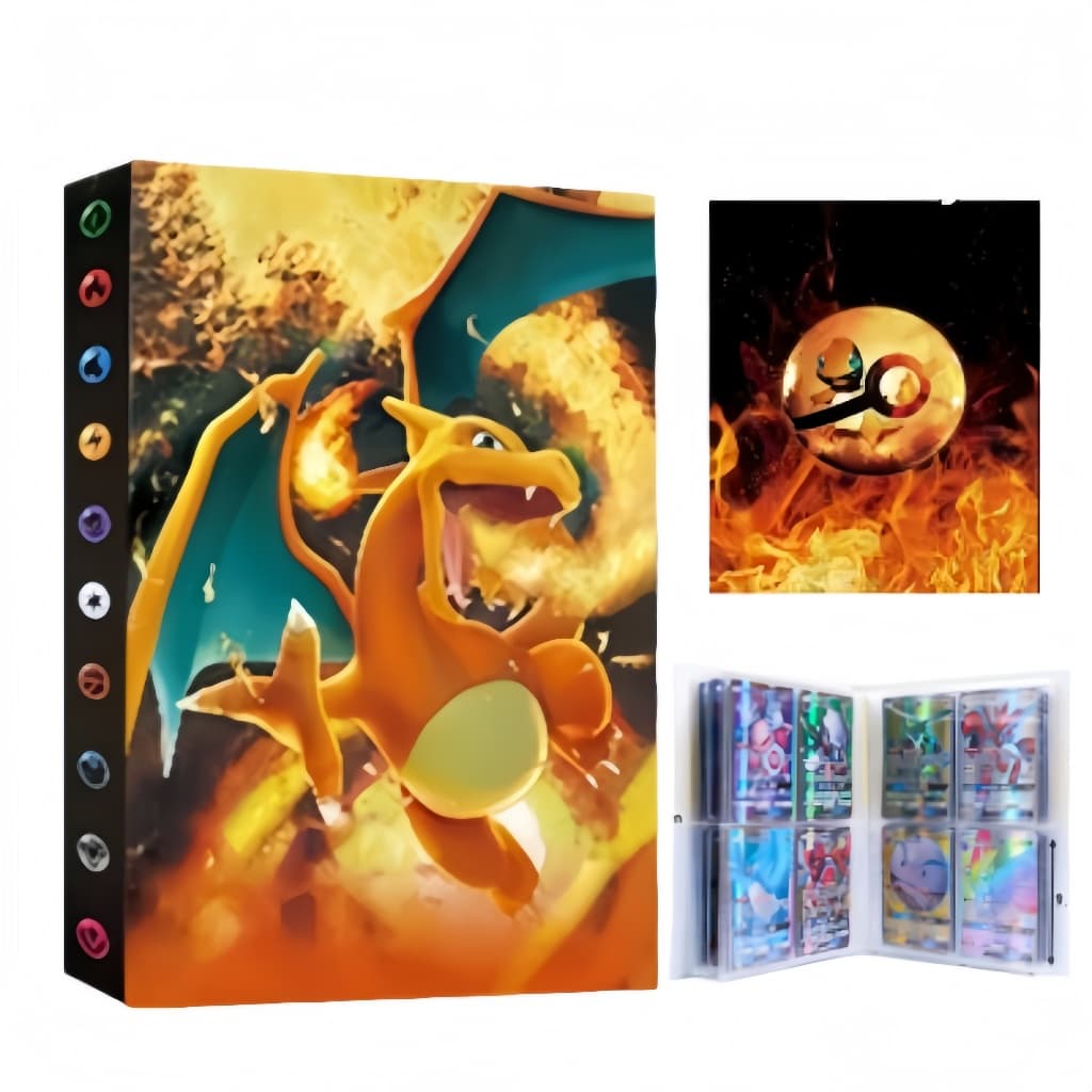 Álbum Pokémon TCG Dragão de Gelo–Coleção 240 Cartas para Colecionadores Cartas Colecionáveis
