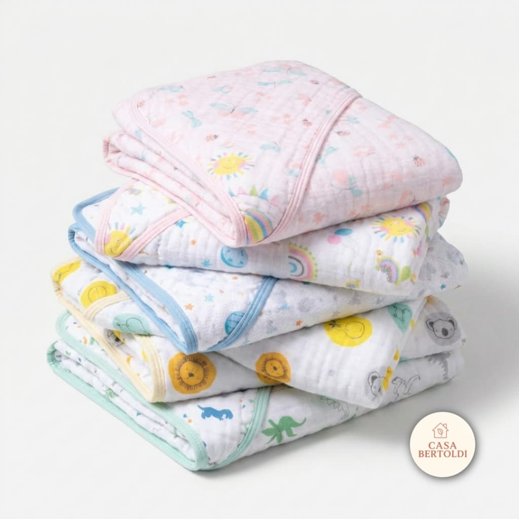 Kit 2 Toalha Banho Soft Fralda Bebê Capuz Toca100% Algodão Malha Infantil Menino Menina Neutro Rosa