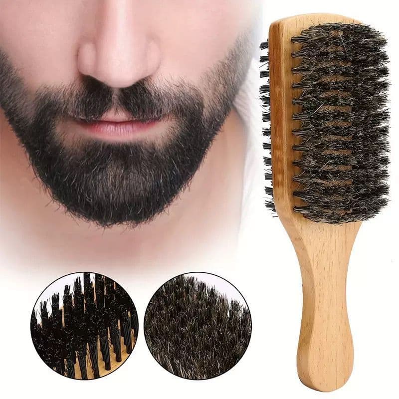 Disfarce Dupla de waves Cerda de Javali E Nylon Para Barbeiro Cabeleireiro Profissional