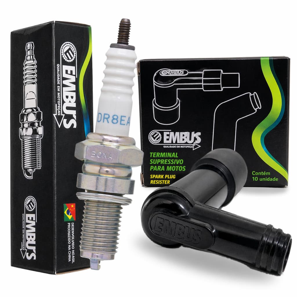 Kit Vela + Cachimbo Honda Cg Titan Fan Start 150 - 2004 A 2015