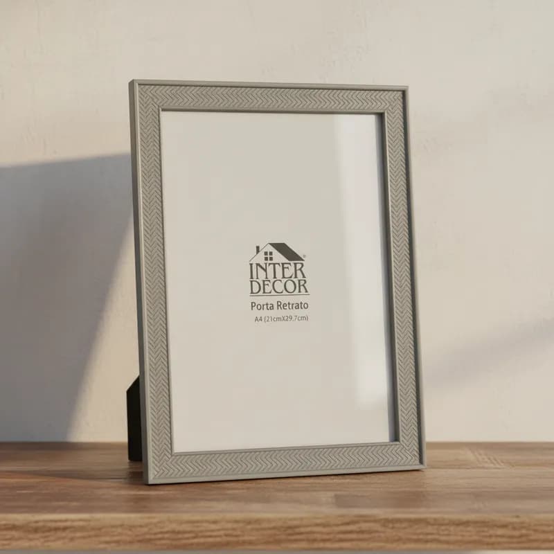 Quadro Certificado De Plástico A4 Com Borda Porta Retrato