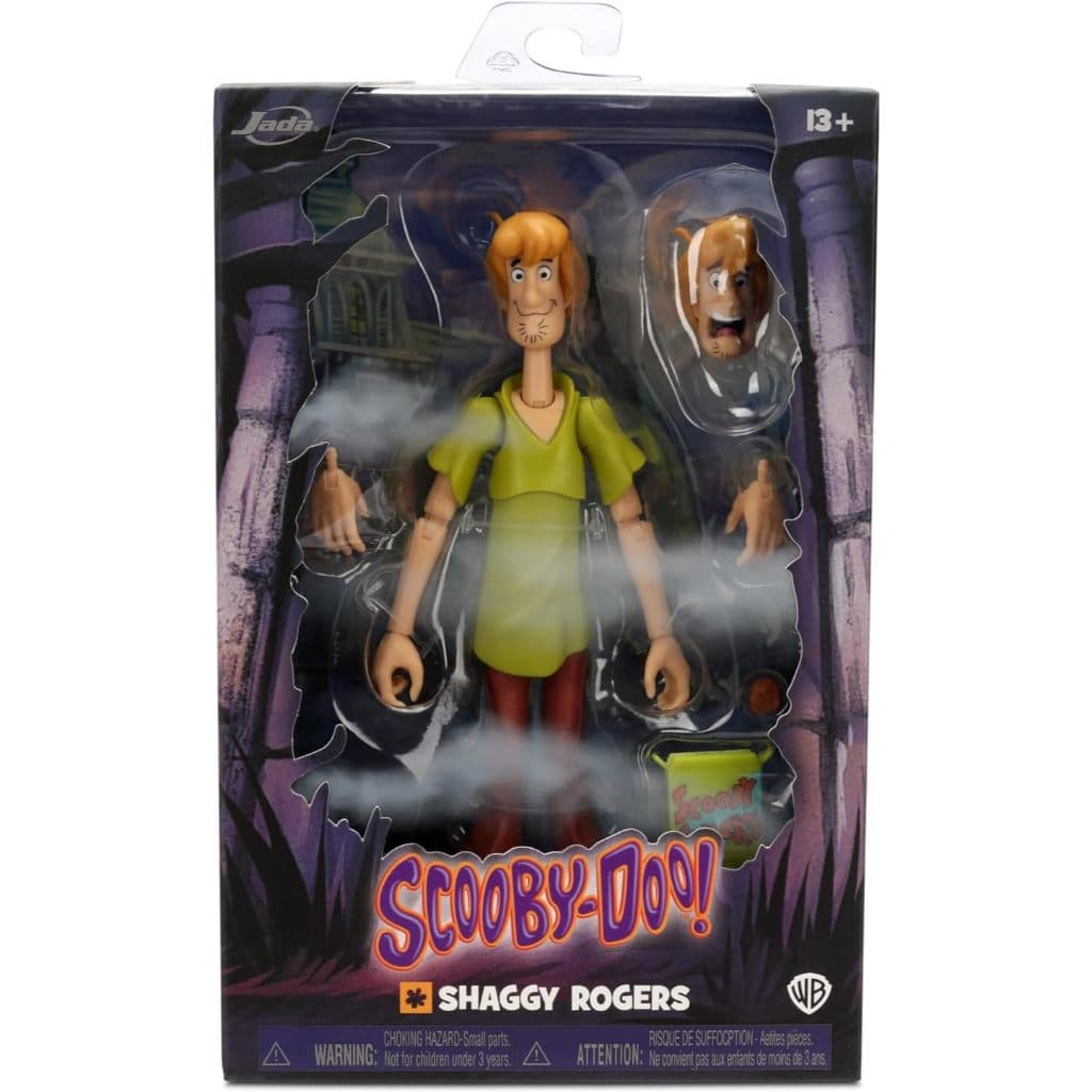 Boneco Salsicha Scooby-Doo Jada Toys - Shaggy Rogers Action Figure