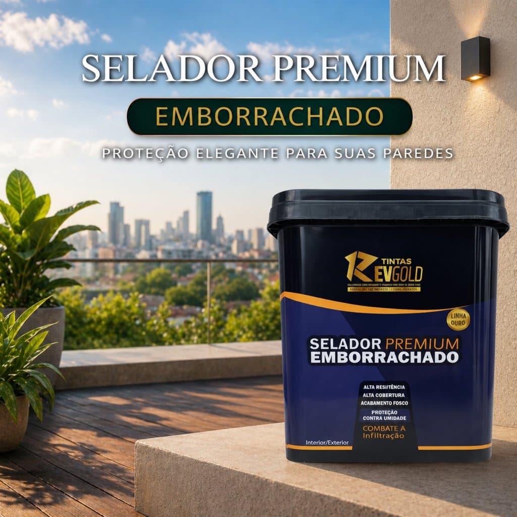 Tinta Borracha Líquida Reboco Laje Paredes Super Proteção Impermeável Envio 24Hrs -