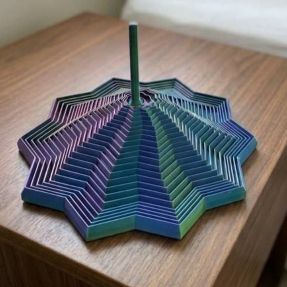 Brinquedo Sensorial 3D Estrela Articulada Figdet Toy - Terapêutico Anti-Stress Alívio Ansiedade Luxo