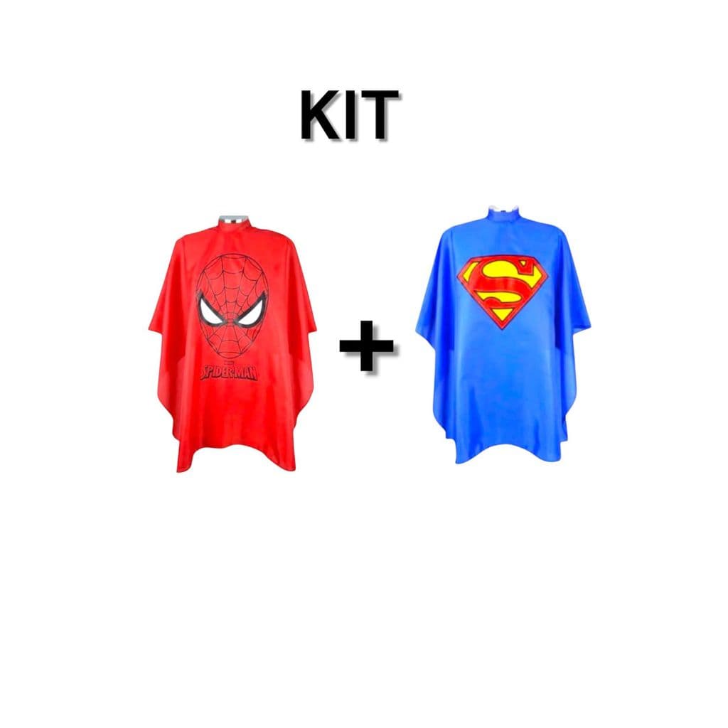 Kit 2 Capas de Corte Profissional barbeiro
