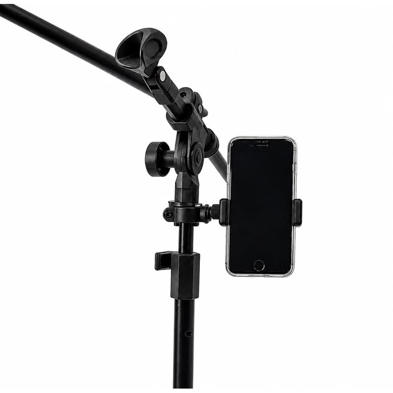 Suporte Celular Moto Bike Guidão Universal Ajustável 360° Firme Pedestal