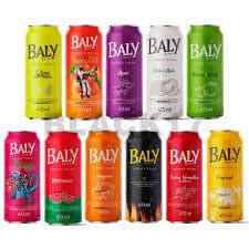 Energético Baly 473ml Lata Original Kit 06 Un Sabor Sortido Aleatório Bebida Energética
