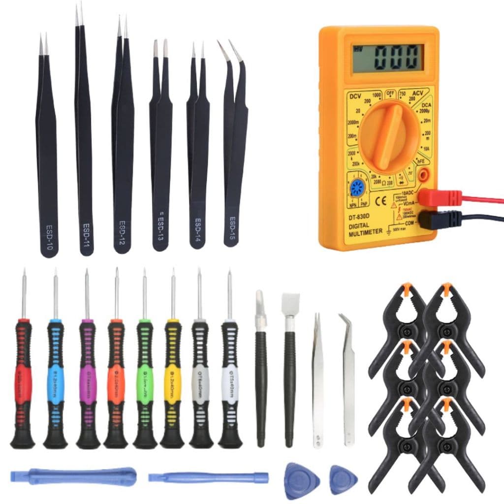 Kit Ferramentas de Precisão para Eletrônica e Manutenção Completo