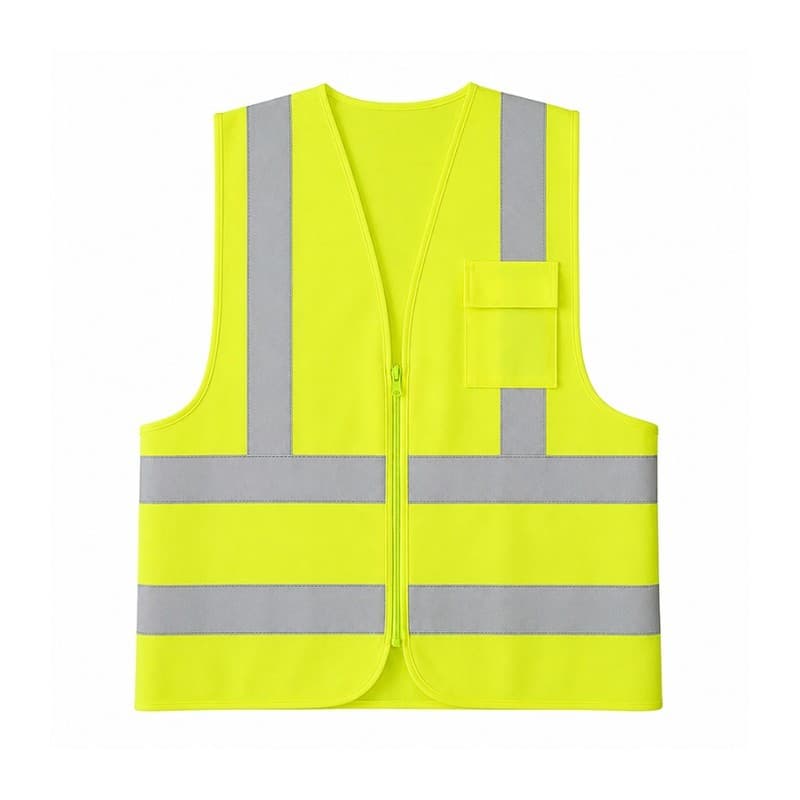 Colete Refletivo Segurança Fluorescente 1 Bolso