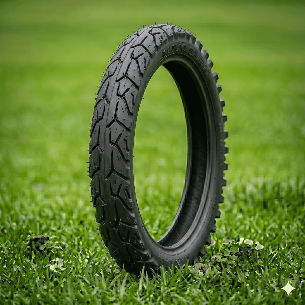 Pneu Traseiro RM REFORÇADO BARÃO SPIRIT 90/90-18 Uso Com Câmara –CG Titan 125/150 Fan 160 /YBR Yamaha - 1 Unidade