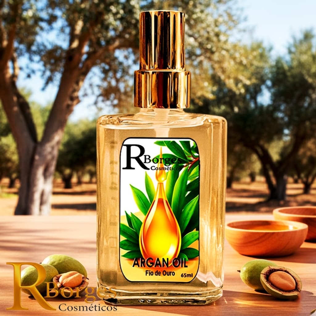Reparador de pontas 65ML óleo de argan 2 em 1 Argan e Jojoba para cabelo