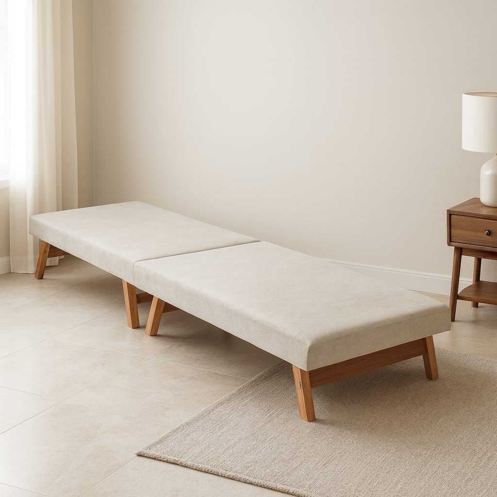 Cama Dobrável Portátil Solteiro 190x80cm Espuma D20 Embutido Envio Rápido